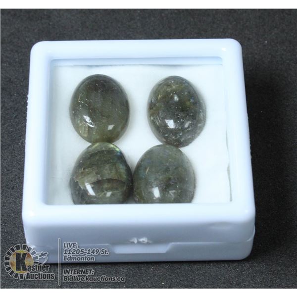 #71-NATURAL FIRE LABRADORITE GEMSTONES 37.20CT