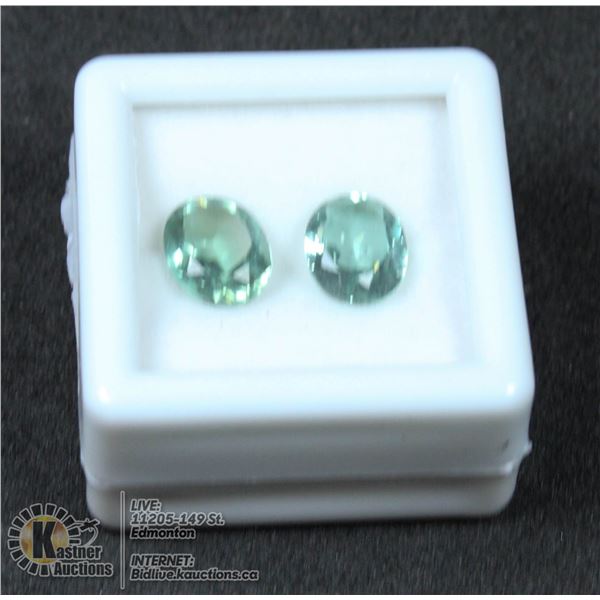 #43-GREEN AMETHYST GEMSTONES 3.10CT