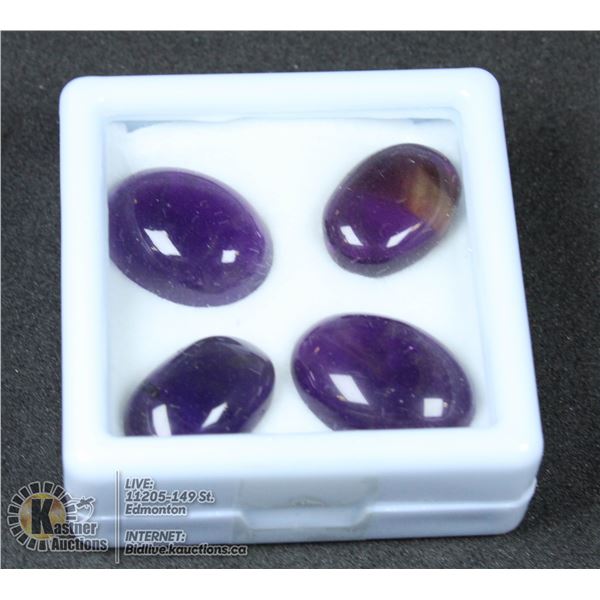 #39-AMETHYST GEMSTONES 37.45CT