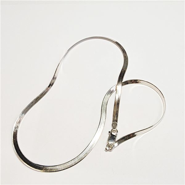 MZ7-43 SILVER NECKLACE