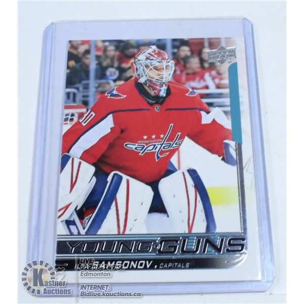 2018-19 UPPER DECK ILYA SAMSONOV YOUNG GUNS