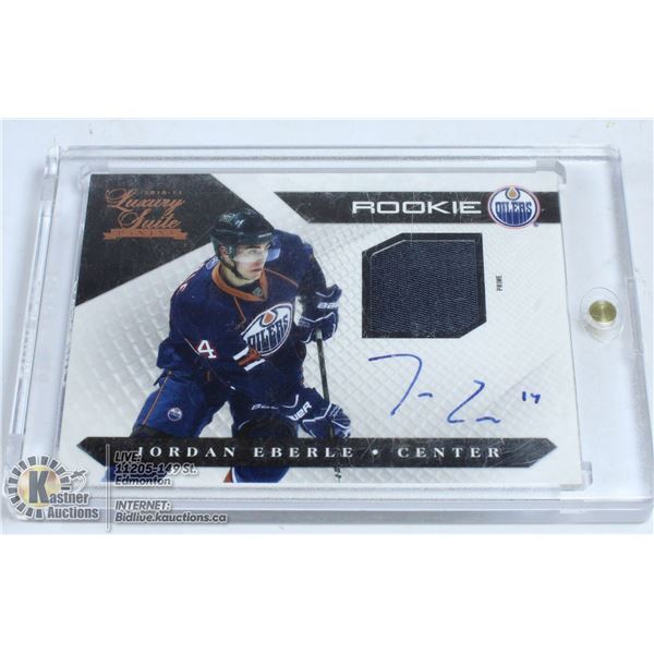 2010-11 PANINI JORDAN EBERLE ROOKIE AUTO