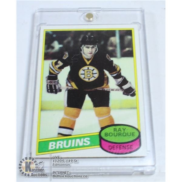 1980-81 TOPPS RAY BOURQUE