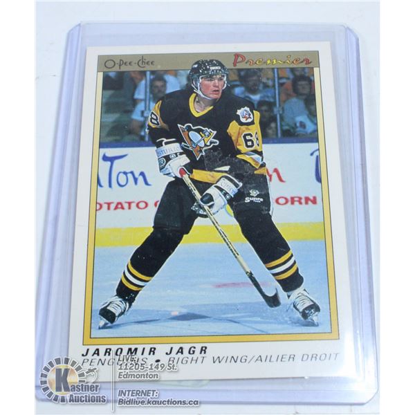 1990-91 OPC PREMIER JAROMIR JAGR