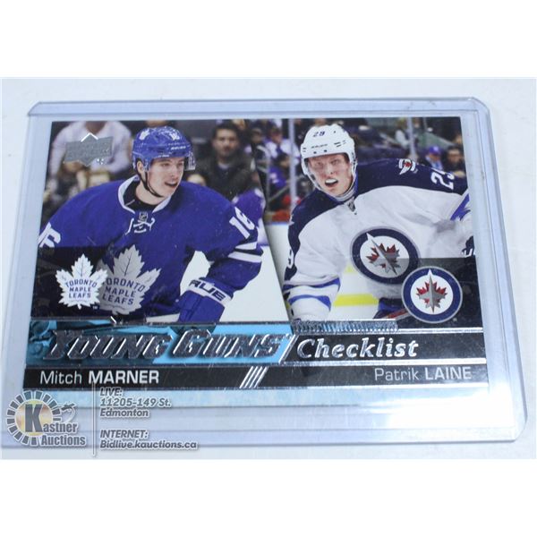 2016-17 UPPER DECK YOUNG GUNS CHECKLIST