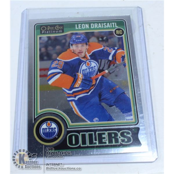 2014-15 OPC PLATINUM LEON DRAISAITL RC
