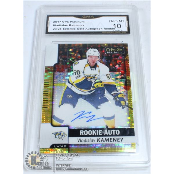2017-18 OPC PLATINUM VLADISLAV KAMENEV GOLD