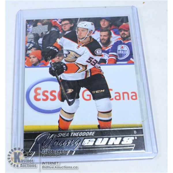 2015-16 UPPER DECK SHEA THEODORE YOUNG GUNS