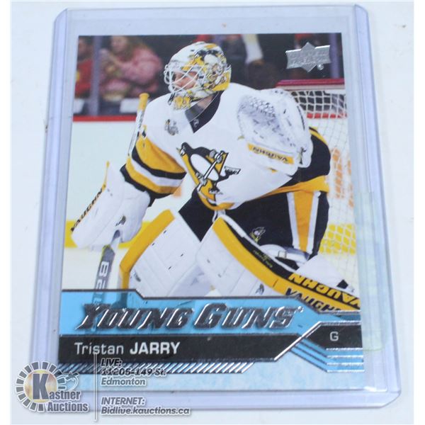 2016-17 UPPER DECK TRISTAN JARRY YOUNG GUNS