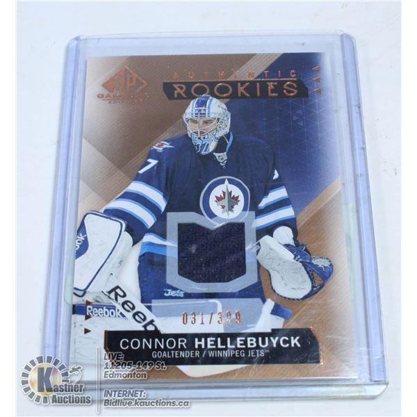 2015-16 SP GAME USED CONNOR HELLEBUYCK