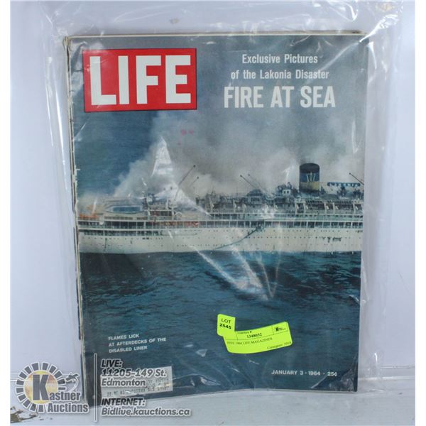 FIVE 1964 LIFE MAGAZINES