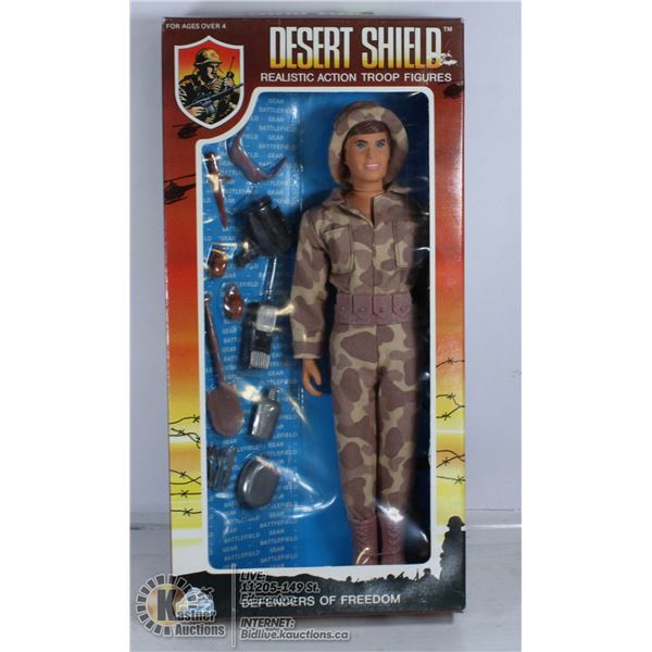 DESERT SHIELD ACTION TROOP FIGURES