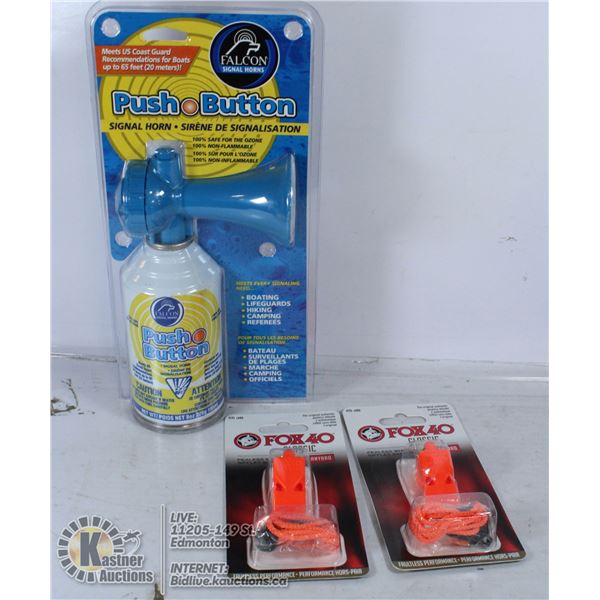 1 SIGNAL HORN (MEETS US COAST GUARD RECOMMENDATION