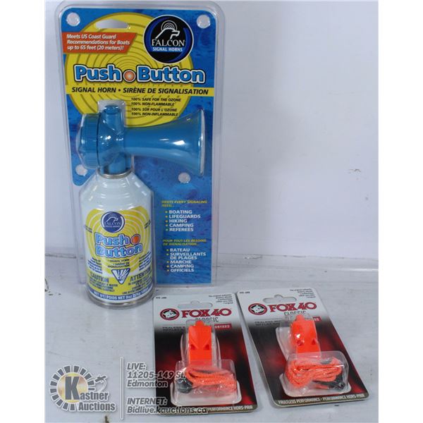 1 SIGNAL HORN (MEETS US COAST GUARD RECOMMENDATION