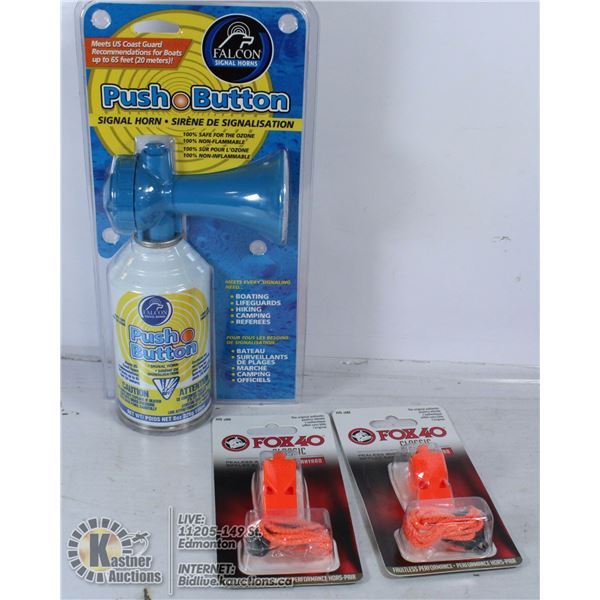 1 SIGNAL HORN (MEETS US COAST GUARD RECOMMENDATION