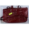 Image 1 : AUTHENTIC COACH RED LEATHER TOTE PURSE