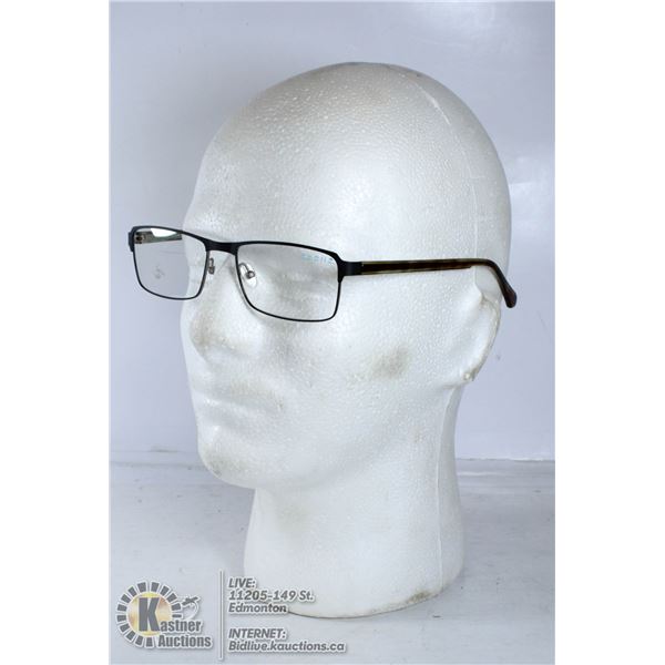 NEW C ZONE EYEGLASS FRAMES E5199 HVNA BROWN 54-