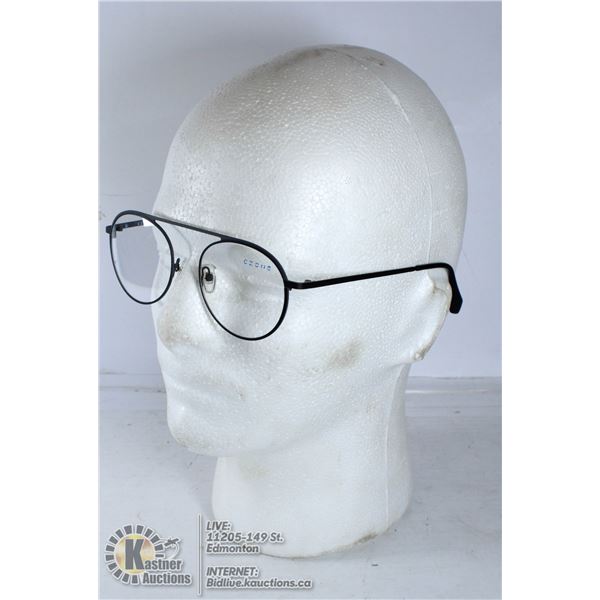 NEW C ZONE EYEGLASS FRAMES E1193 BLACK 51-19-145