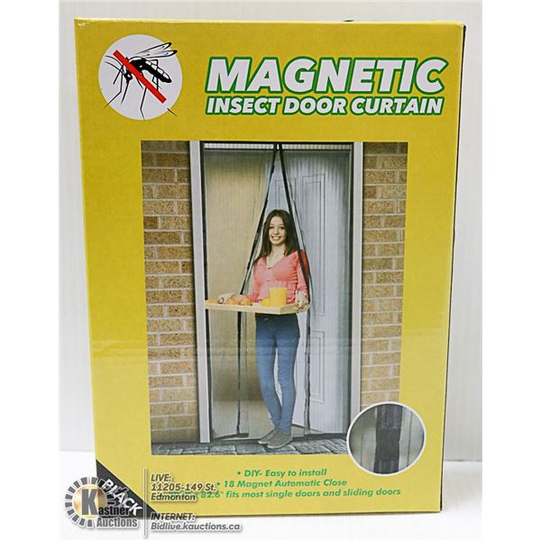 NEW MAGNETIC INSECT DOOR CURTAINS