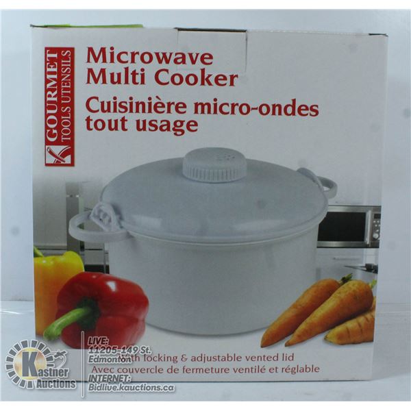 NEW MICROWAVE MULTI-COOKER