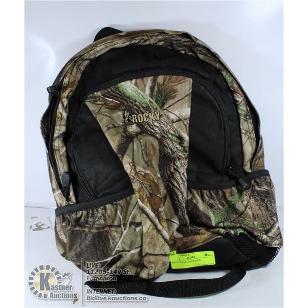 ROCKY CAMO BACKPACK
