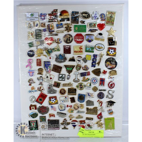 LAPEL PIN COLLECTION.