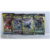 Image 1 : 4 SEALED POKEMON BOOSTER PACKS