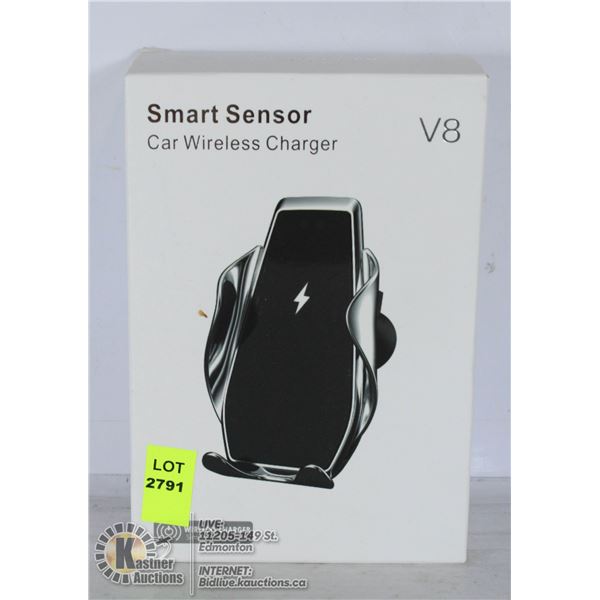 SMART SENSOR CAR WIRELESS CHARGER.
