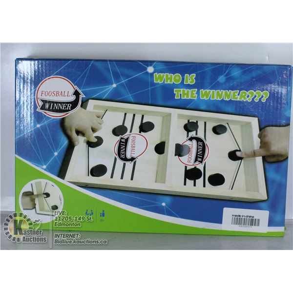 TWO PERSON TABLE TOP SHOOTER GAME.