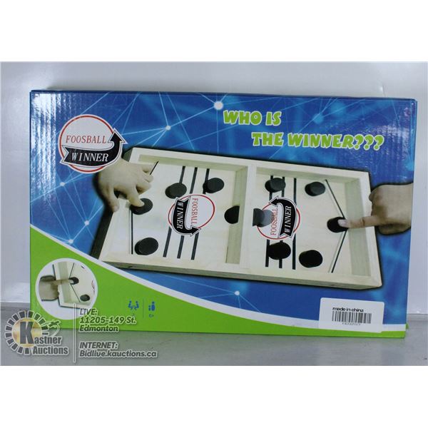 TWO PERSON TABLE TOP SHOOTER GAME.