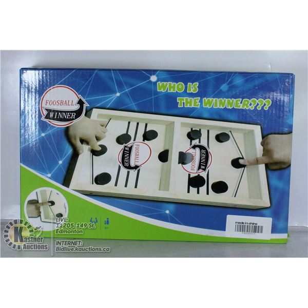 TWO PERSON TABLE TOP SHOOTER GAME.