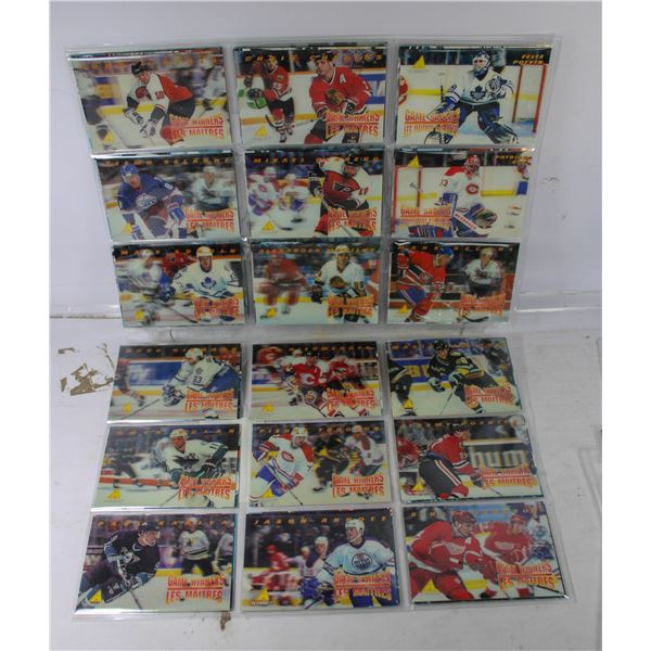 1996 COMPLETE MCDONALDS NHL CARD SET 1-41