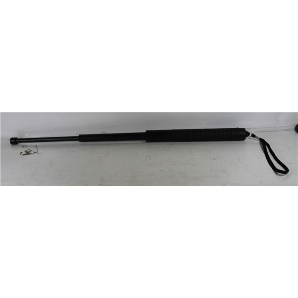 RETRACTABLE BATON IN BELT SHEATH
