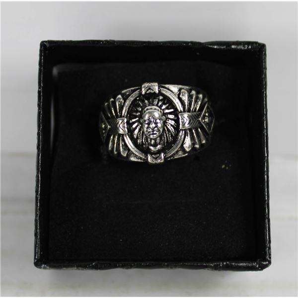 925 STERLING MENS "SPIRIT OF THE WARRIOR"