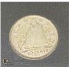Image 1 : 1948 SEMI-KEY DATE SILVER CANADA 10 CENT