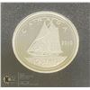 Image 1 : 2010 STERLING SILVER PROOF 10 CENT