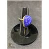 Image 1 : #261-NATURAL LAPIZ LAZULI RING SIZE 7