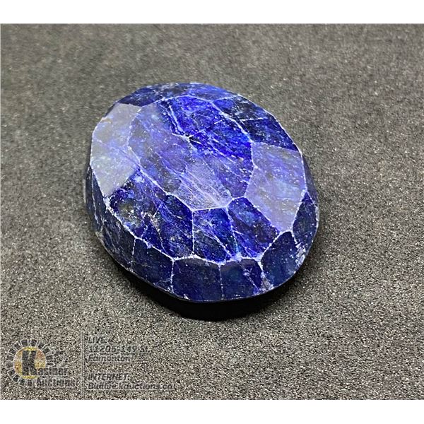 #127-BLUE SAPPHIRE GEMSTONES 132.70CT