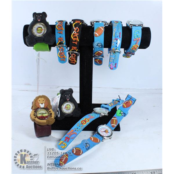 KIDS WATCHES MOST NEW WITH TAGS