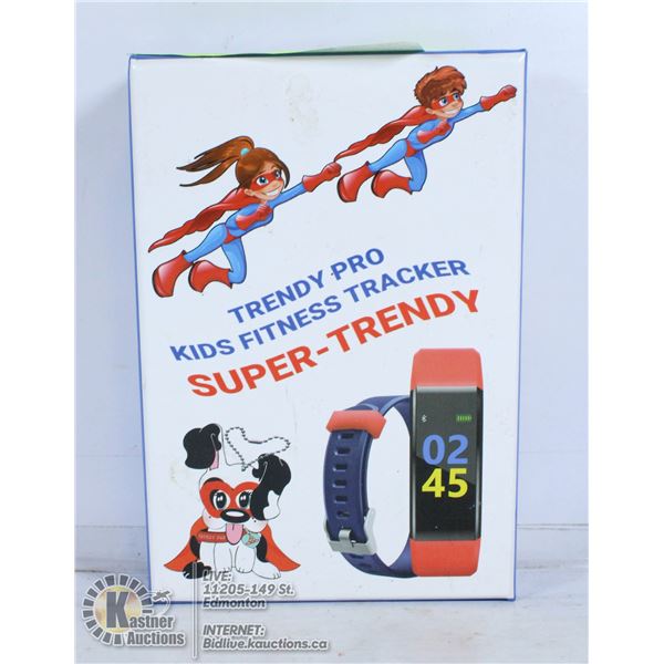 TRENDY PRO KIDS FITNESS TRACKER WATCH