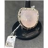 Image 1 : #269-NATURAL PINK ROSE QUARTZ RING SIZE 8.5