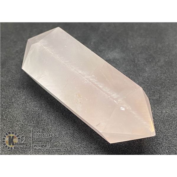 #310- NATURAL PINK ROSE QUARTZ 2 POINT