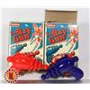 Image 1 : NEW SCHYLLING RETRO WATER GUNS 2 BOXES OF 2