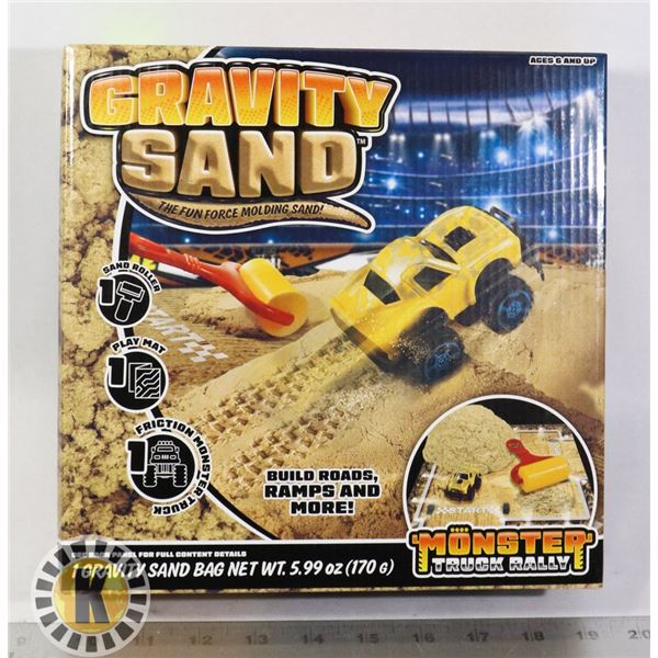 NEW GRAVITY SAND MONSTER TRUCK RALLY KIT