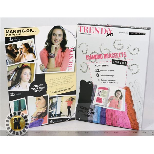 TRENDIY CREATE YOUR OWN BRACELETS. 8+ YEARS