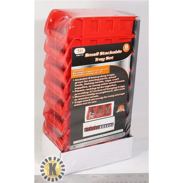 NEW SMALL STACKABLE TRAY SET