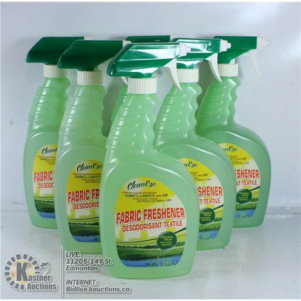 BOX OF 6 FABRIC REFRESHERS.