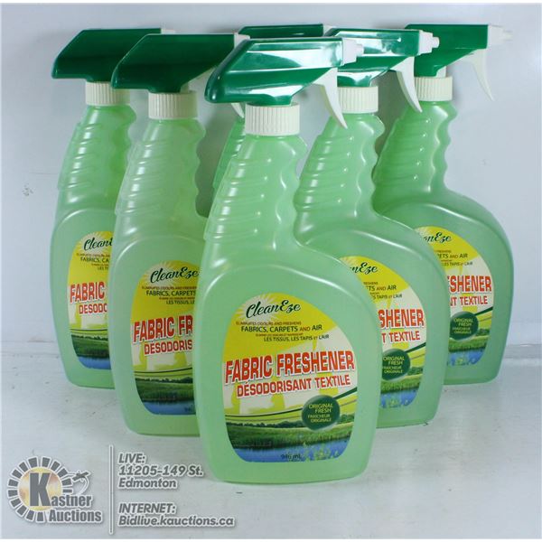 BOX OF 6 FABRIC REFRESHERS.