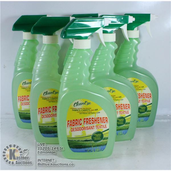 BOX OF 6 FABRIC REFRESHERS.
