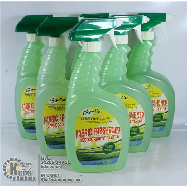 BOX OF 6 FABRIC REFRESHERS.